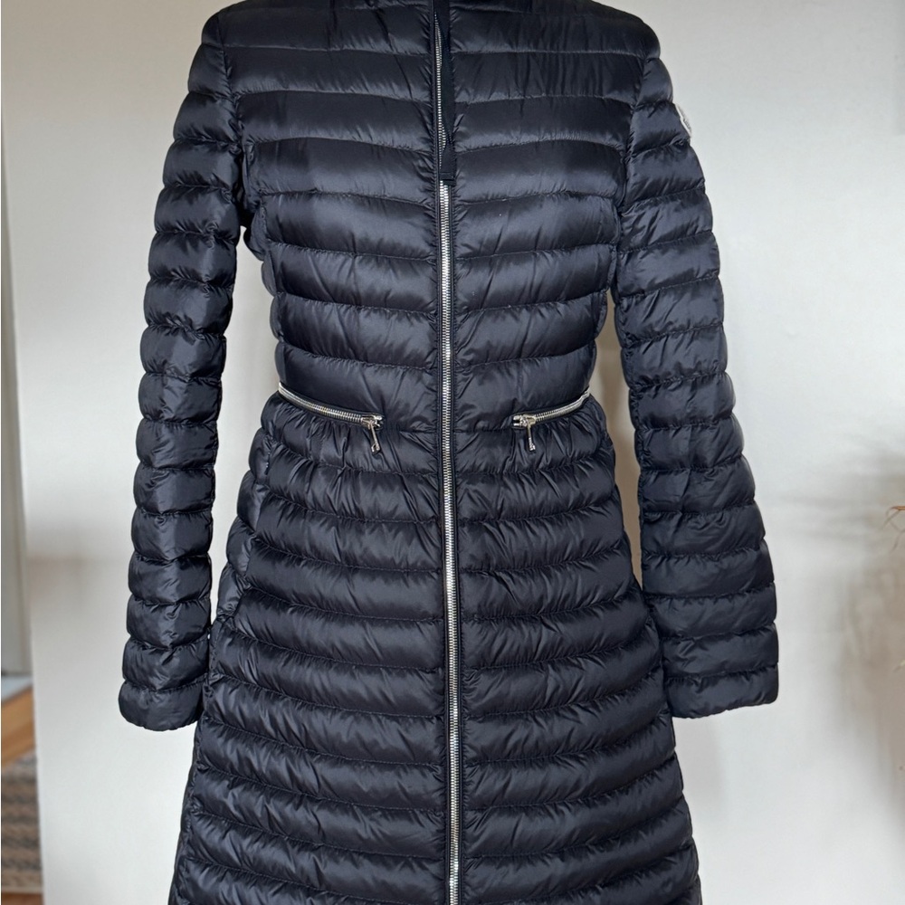Moncler Women's Quilted Black Puffer Coat